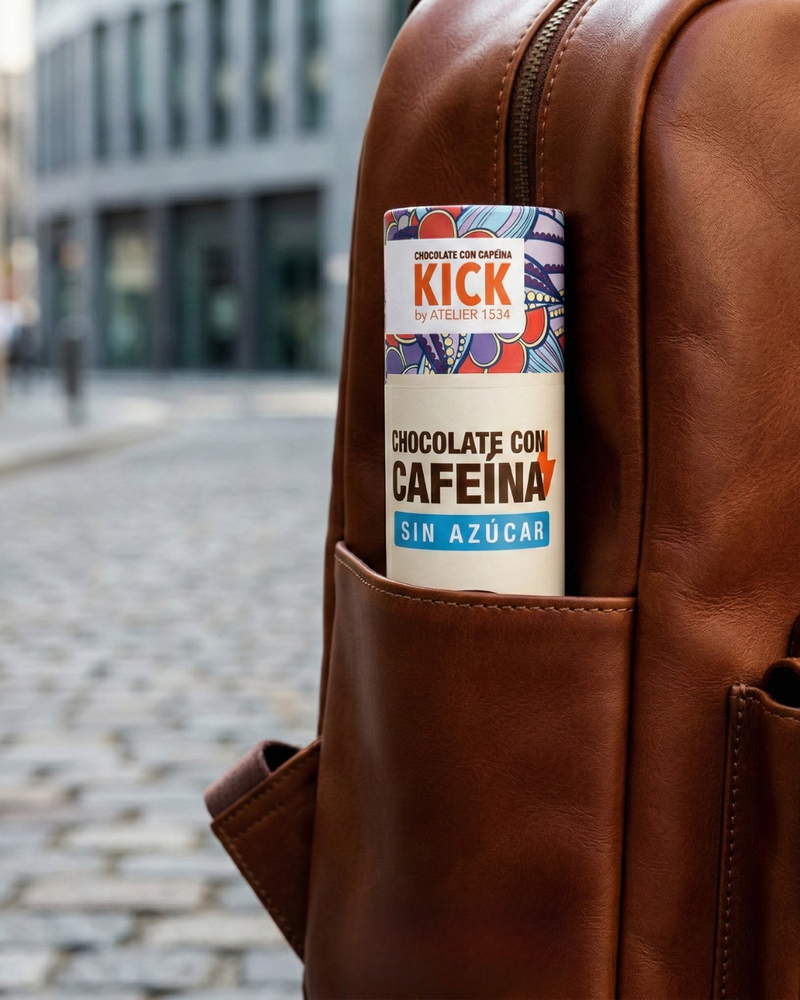 Pack KICK Dúo – 2 tubos de chocolate con cafeína